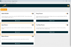 Automated Quiz Chat Room - Senior Chatters