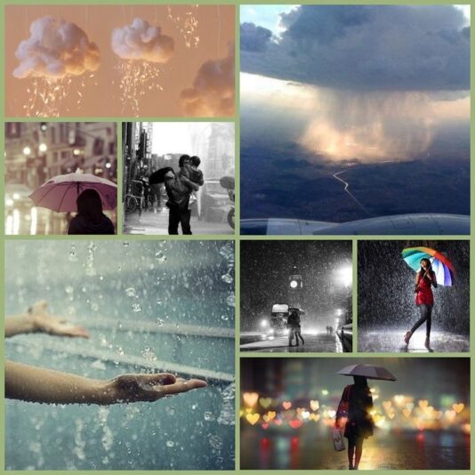 Rainy Day collage