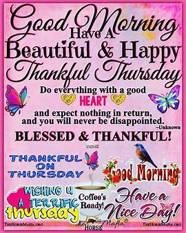 Have a thankful Thursday