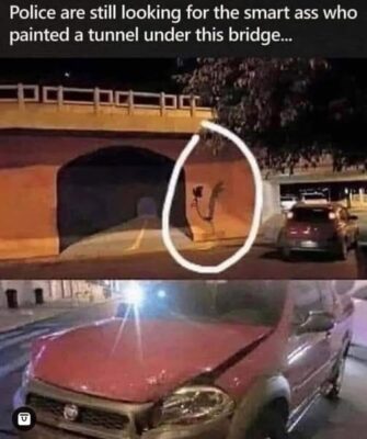 painted tunnel