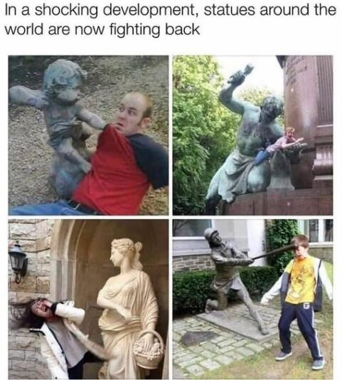 statues revenge