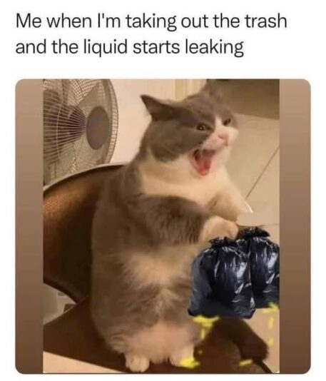 leaky trash