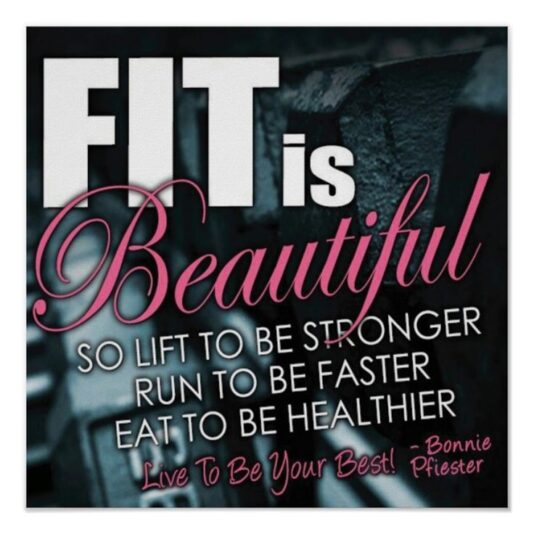 exercise fit to be run eat