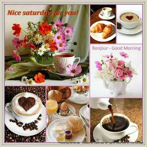 Happpy Saturday morning collage
