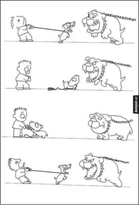 Joke brave dog april 20