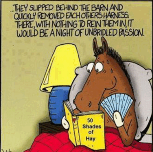 50 shades of hay.