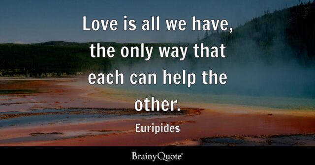 love is all help