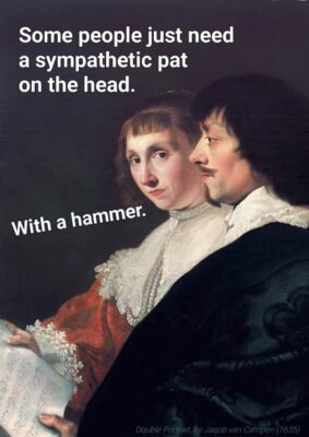 hammer to the head