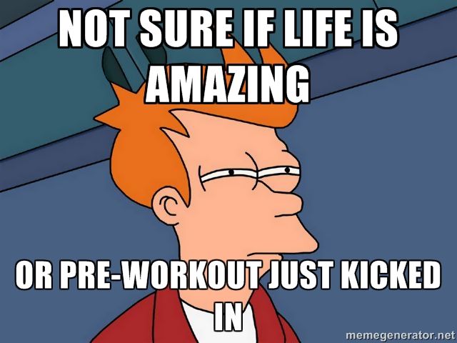 exercise life amazing preworkout