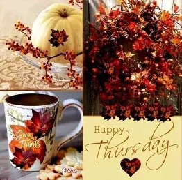 Happy Thursday fall collage 2