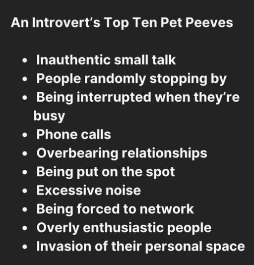 things I hate