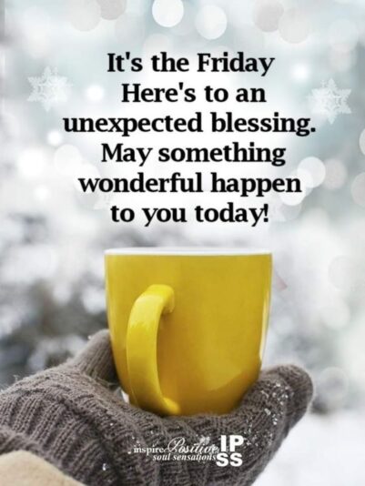 friday something wonderful