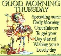 thursday do a lot