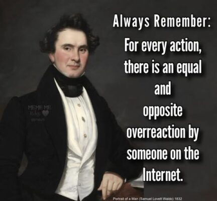overreacting idiots
