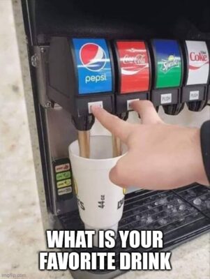 coke and pepsi