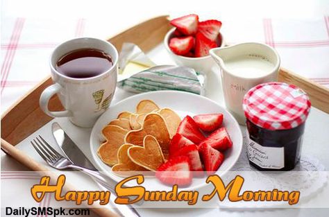 Happy Sunday breakfast