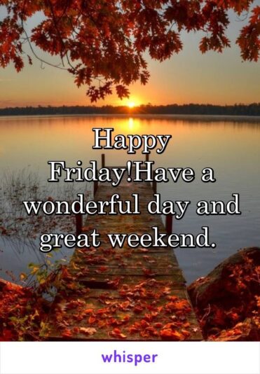 Happy Friday Fall