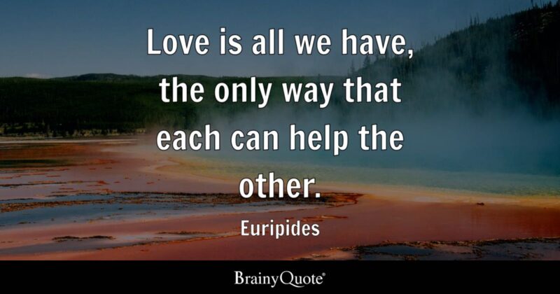 love is all help