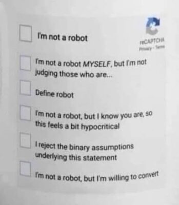 robot confirm