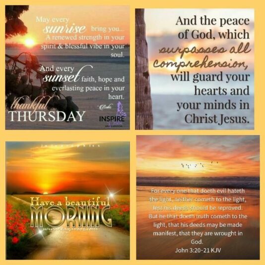 Good Morning Thursday collage 1