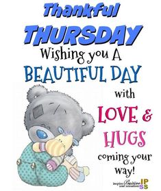 thursday love and hugs