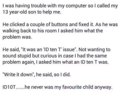 smart ass kid