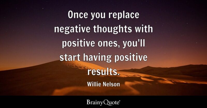 replace positive with negative positive results