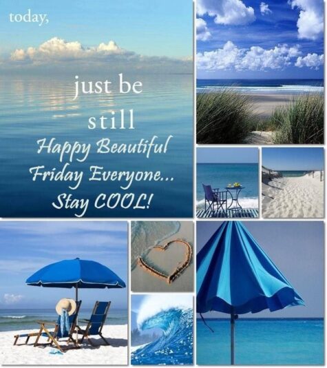 Happy Friday at the Beach stay cool
