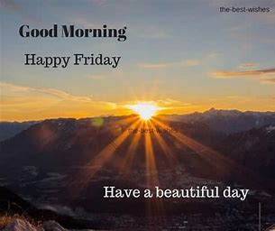 Good Morning Happy Friday