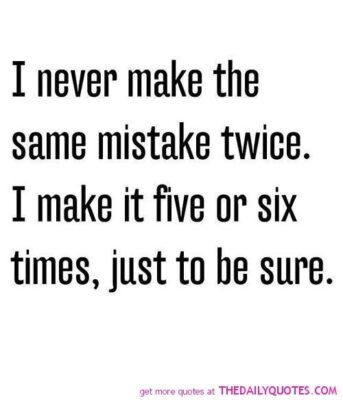 mistake
