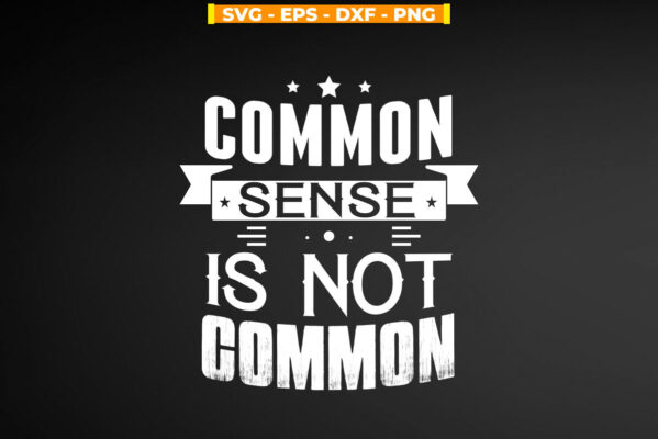 common sense