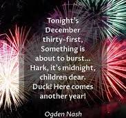new years with poem
