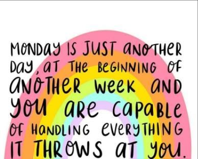 monday and capable of hanfling trows