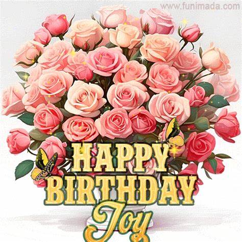 Happy Birthday Joy