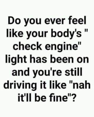 body engine light