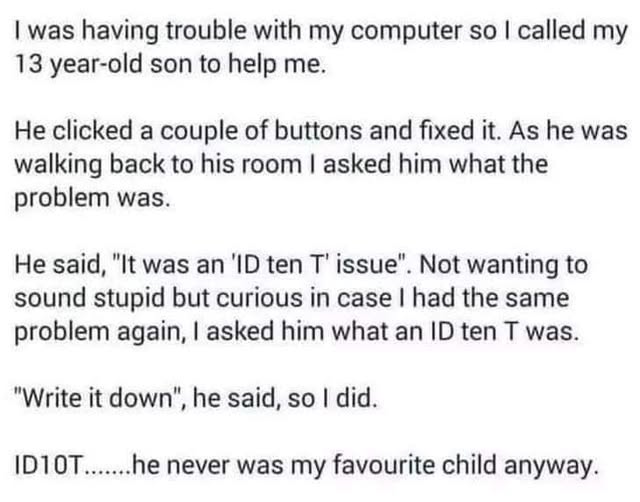 smart ass kid