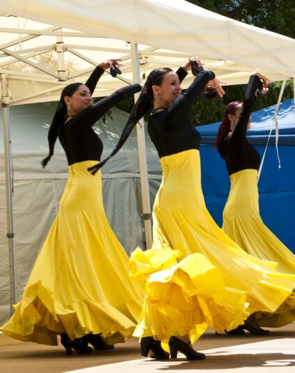 Flamenco Yellow Dresses