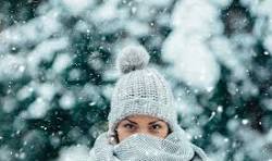 woman freezing 2