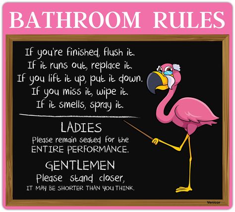 bathroom joke stay and stand closer