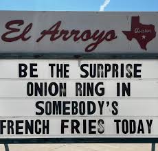 surprise onion ring