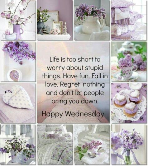 Happy Wednesday collage