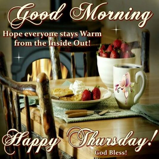 Good Morning Happy Thursday
