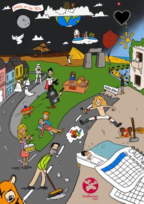 puzzle find 30 80's songs
