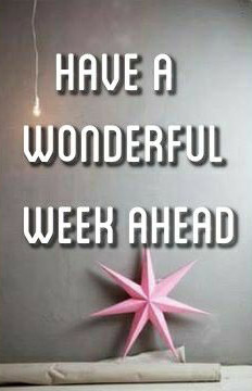 WonderfulWeekAhead