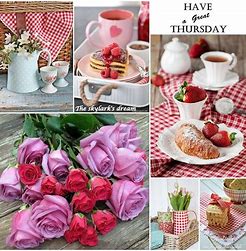 Happy Thursday collage