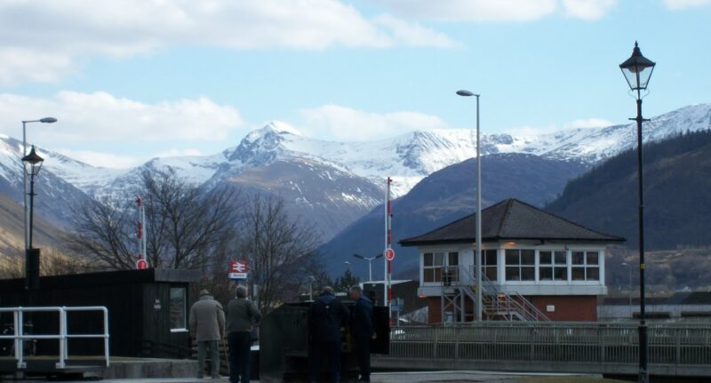 Ben Nevis from Neptune's Ladder