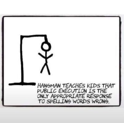 hanging for bad spelling5769_n