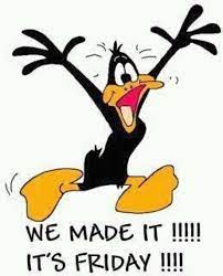 friday, we made it