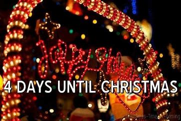 4 days till Xmas