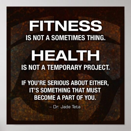 exercise not a sometimes thing